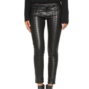 Blank NYC The Skinny Classique in Wake Up Call Leather Jeans by BLANK NYC NWT